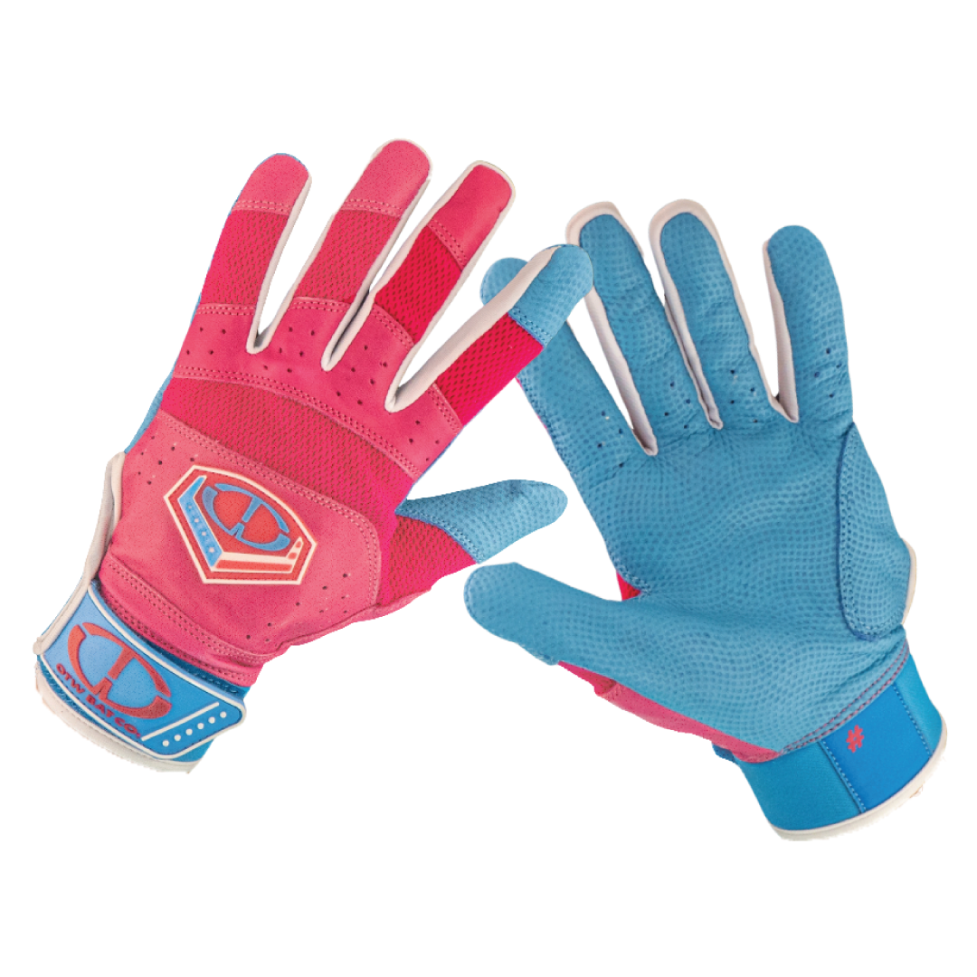 OTW BAT CO. Traditional Cuff Leather Batting Gloves: High-Performance Baseball Gear