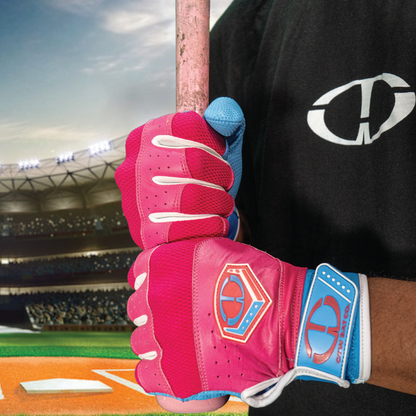 OTW BAT CO. Traditional Cuff Leather Batting Gloves: High-Performance Baseball Gear