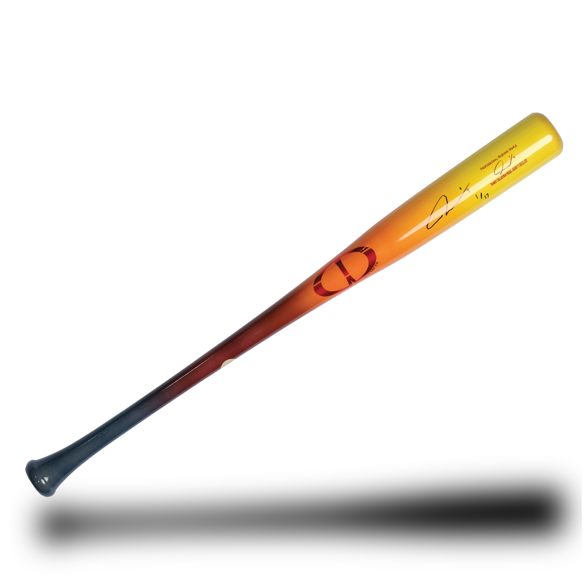 Limited & Exclusive Signed Edition Sunset Bat – OTWBATCO